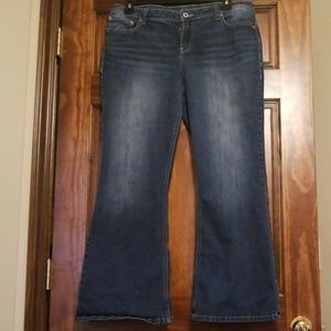 Maurice's wide bootcut jeans